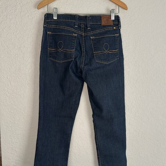 Lucky Brand Sofia Skinny Jeans Dark Wash Size 6/28 Ankle - Picture 5 of 9